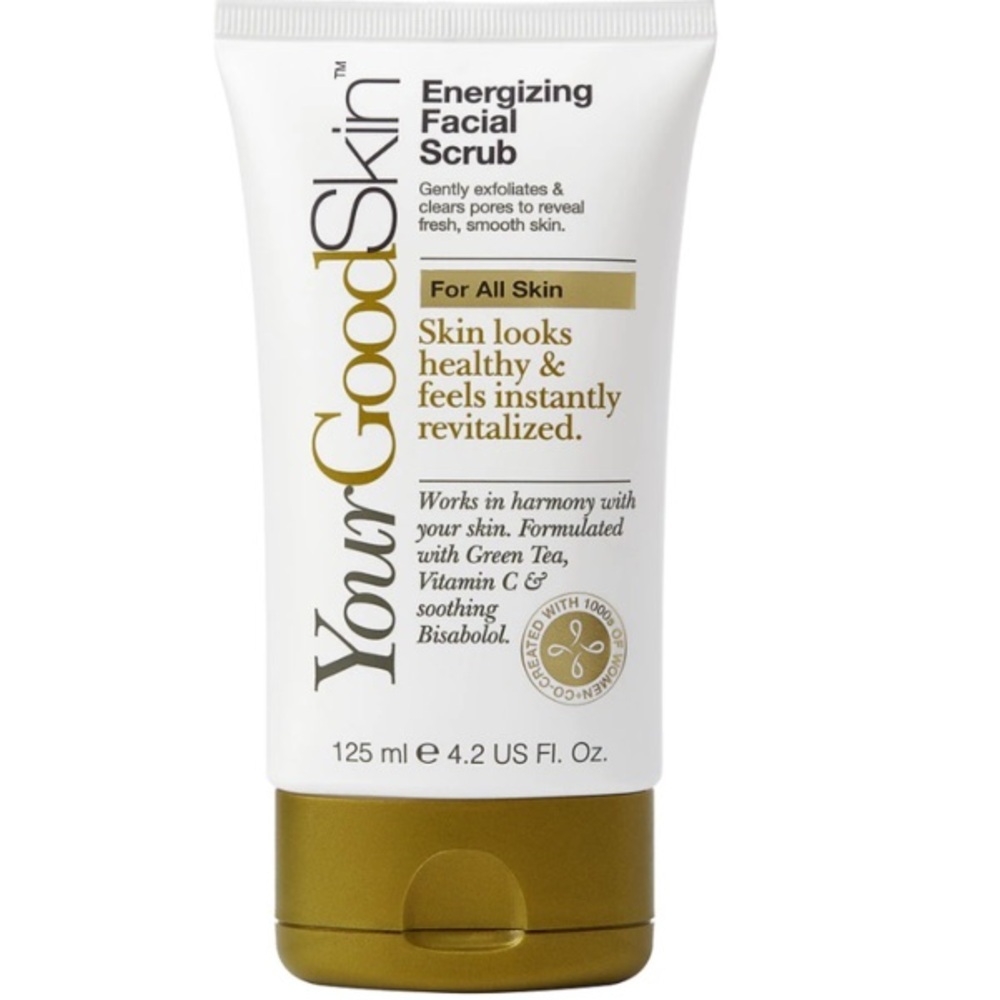 New YourGoodSkin Energizing Facial Scrub, 4.2 fl oz